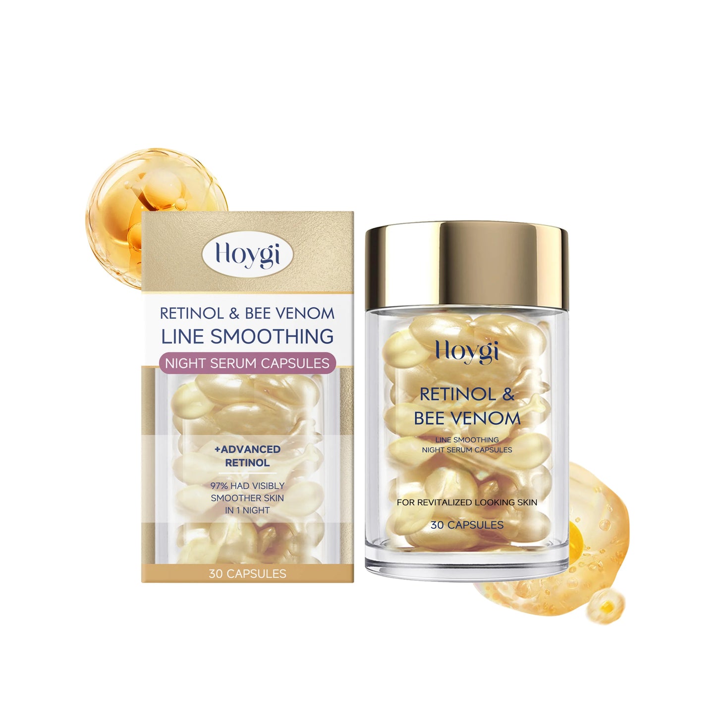 Retinol Bee Venom Facial Capsules