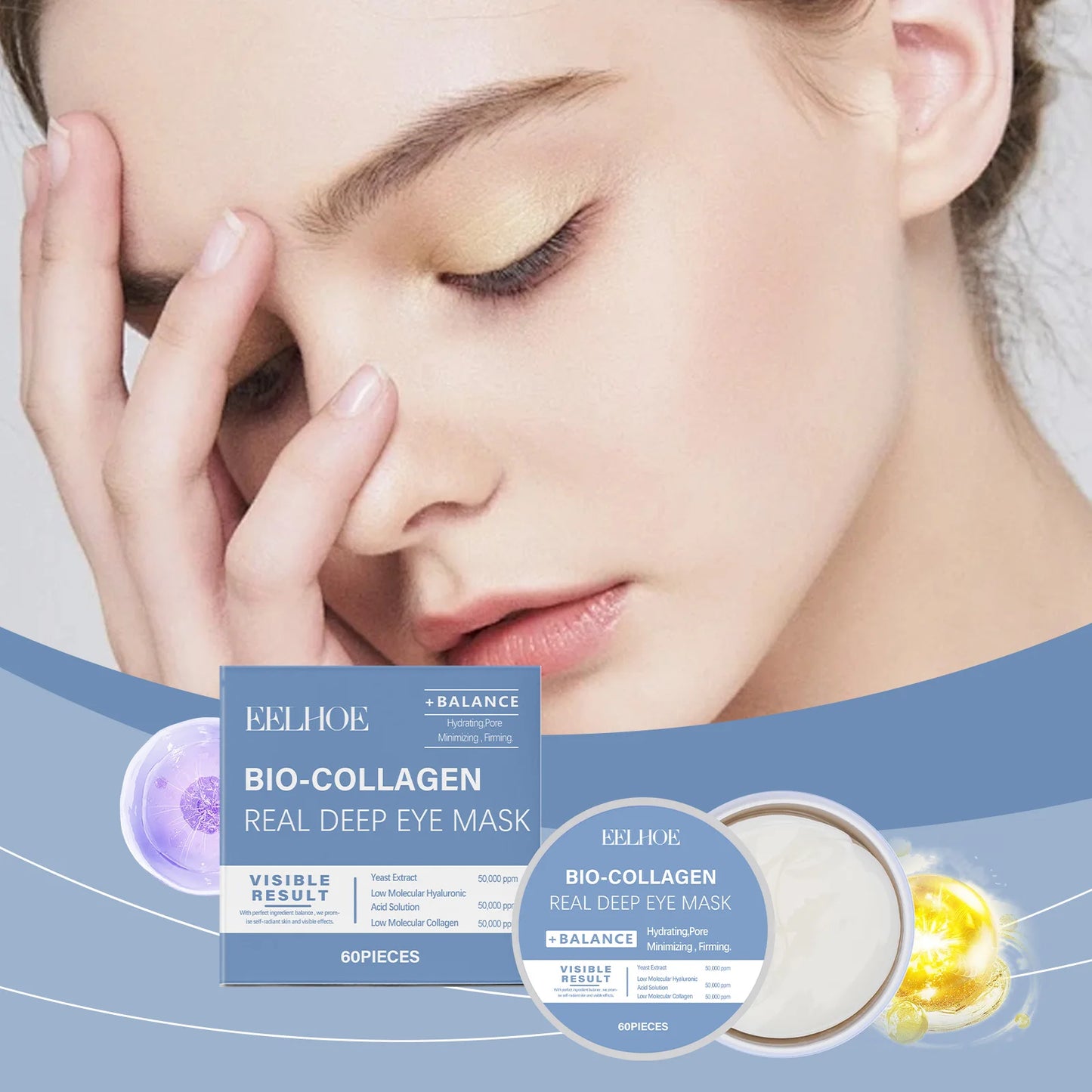 Collagen Eye Mask For Moisturizing And Hydrating