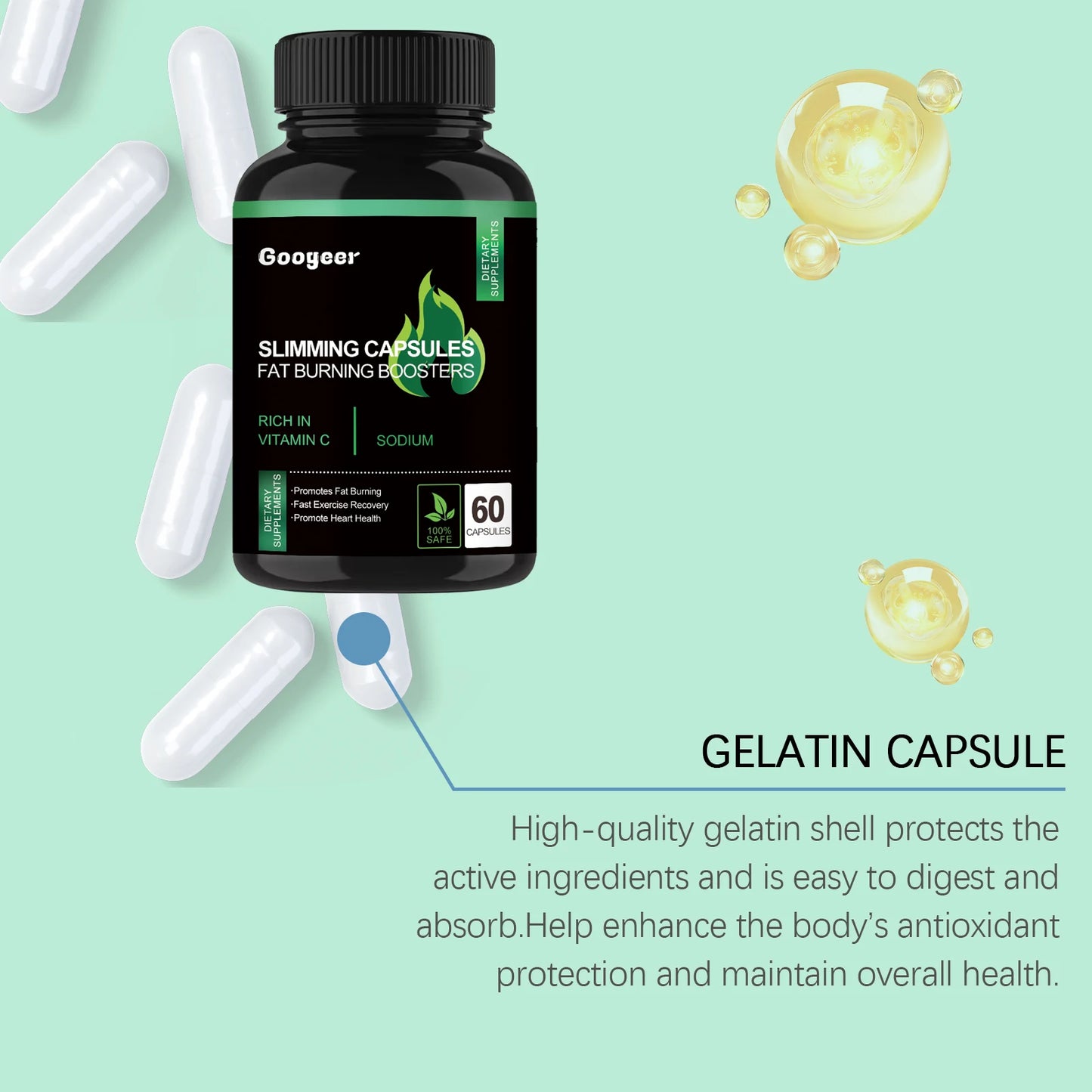 Fat Burning Body Capsules for Weight Loss