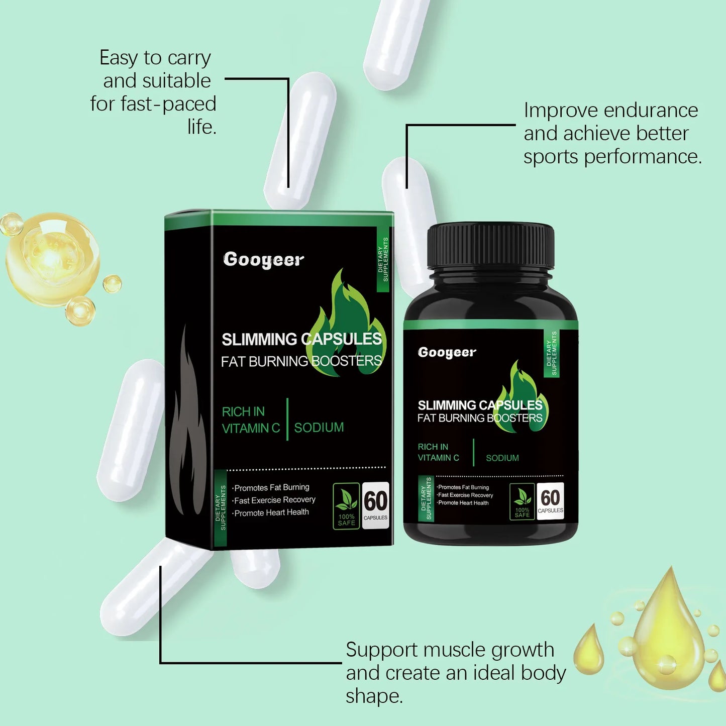 Fat Burning Body Capsules for Weight Loss