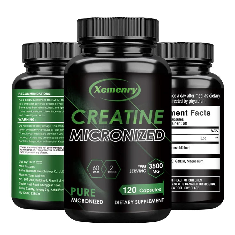 Creatine Monohydrate - Increase Strength, Build Muscle