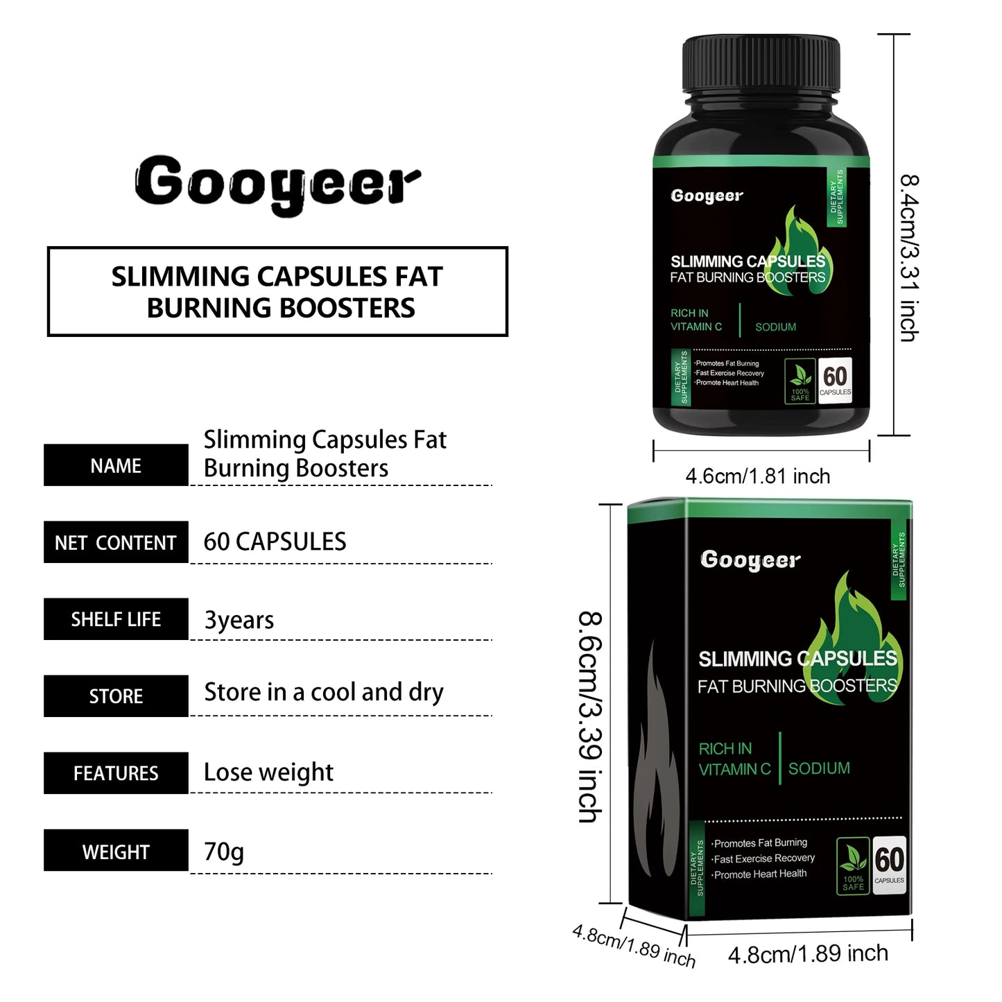 Fat Burning Body Capsules for Weight Loss
