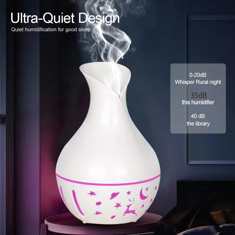 Mini Ultrasonic Aroma Diffuser LED Night Light