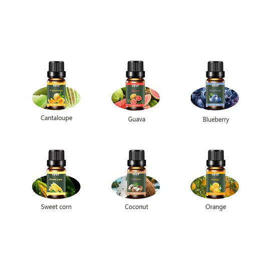 6-Piece Essential Oil Set for Aromatherapy