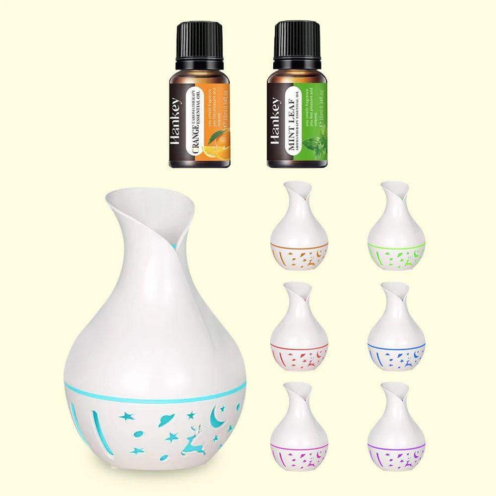 Mini Ultrasonic Aroma Diffuser LED Night Light