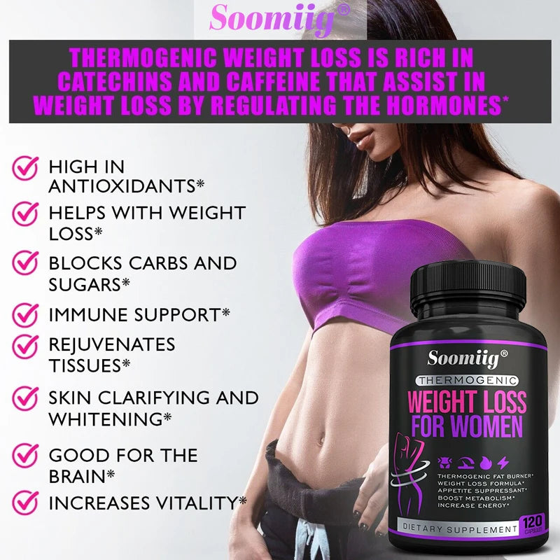 Thermogenic Fat Burner - Weight Loss for Women