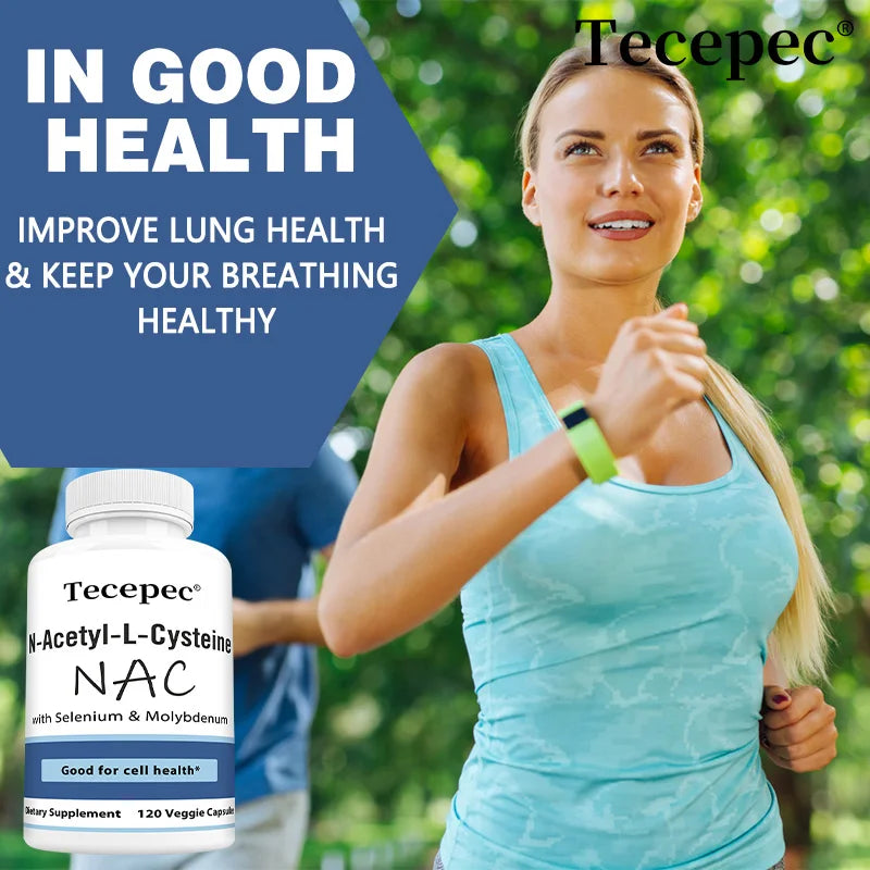 N-Acetyl-L-Cysteine - NAC Supplement- Promotes Cellular Health