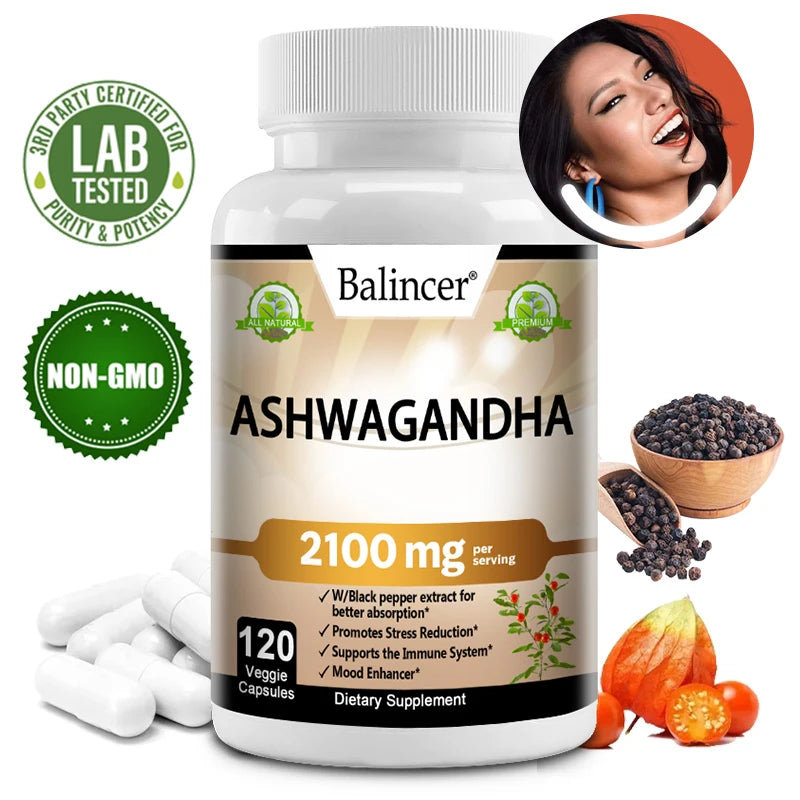 Organic Ashwagandha - Supports Stress Relief & Mood