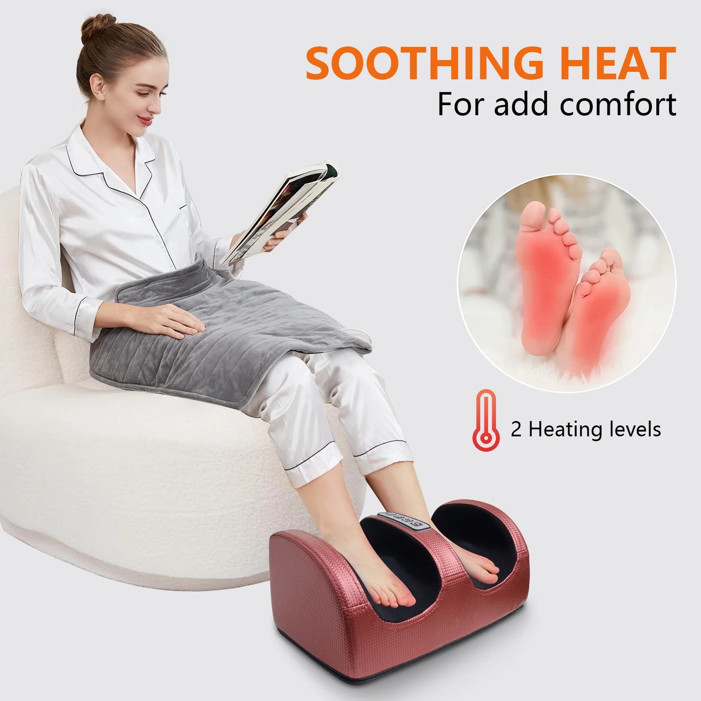 Foot and leg massager