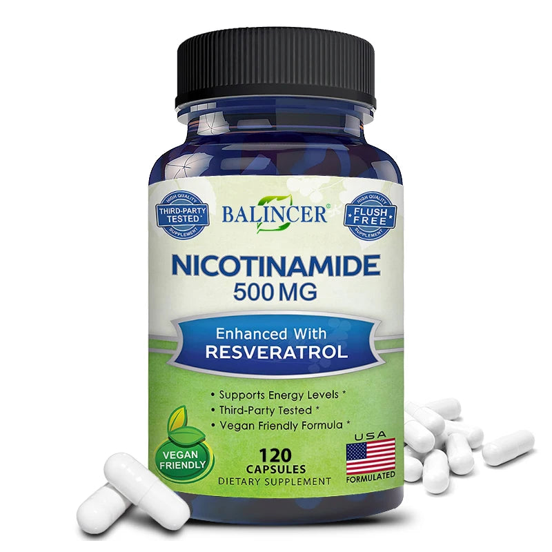 Niacinamide with Resveratrol & Vitamin B3