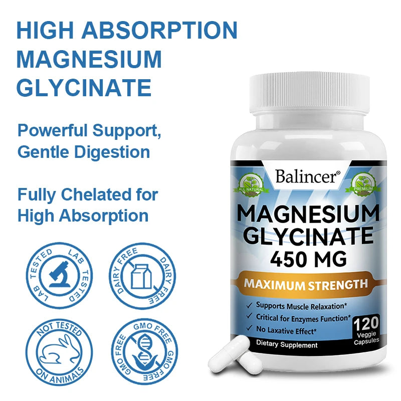 Magnesium Glycinate 450mg