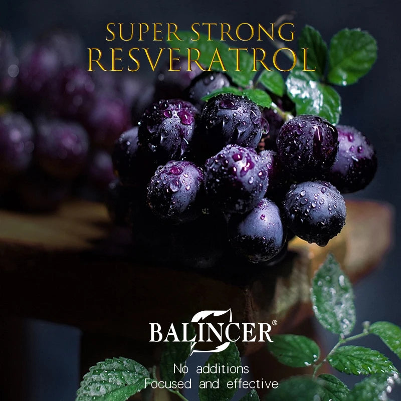 Resveratrol Capsules For Cardiovascular & Immune Health