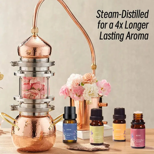 6-Piece Essential Oil Set for Aromatherapy