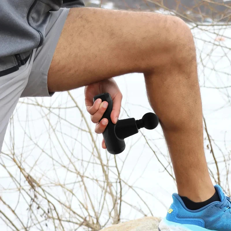 Vibrating massage gun for body neck back