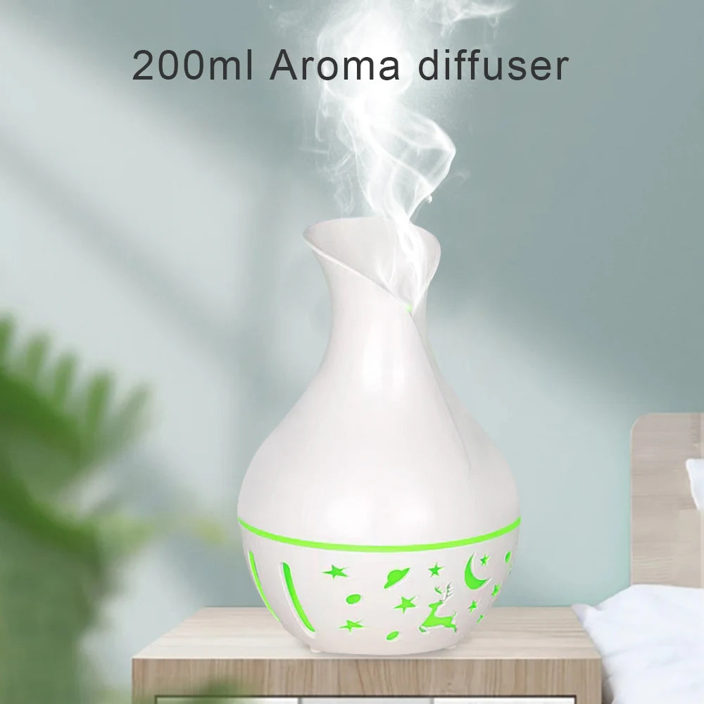 Mini Ultrasonic Aroma Diffuser LED Night Light
