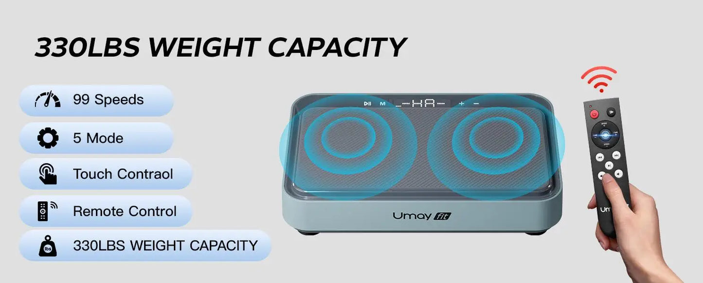 Fitness Vibration Board with Ring Band