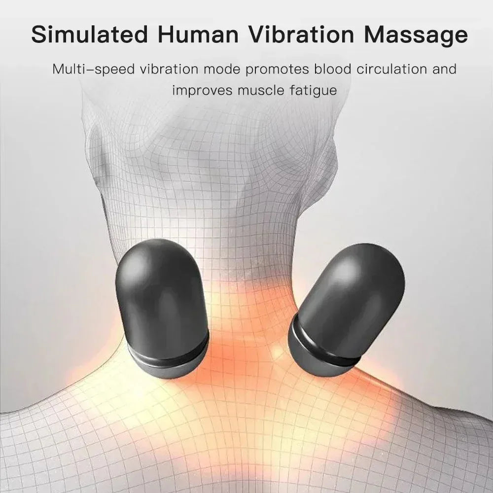 Vibrating Cervical Neck Massage Pillow