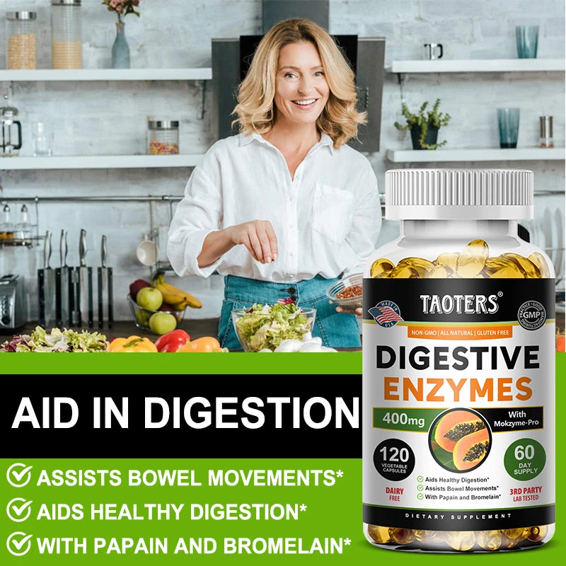 Digestive enzymes for Immune & Digestion Support