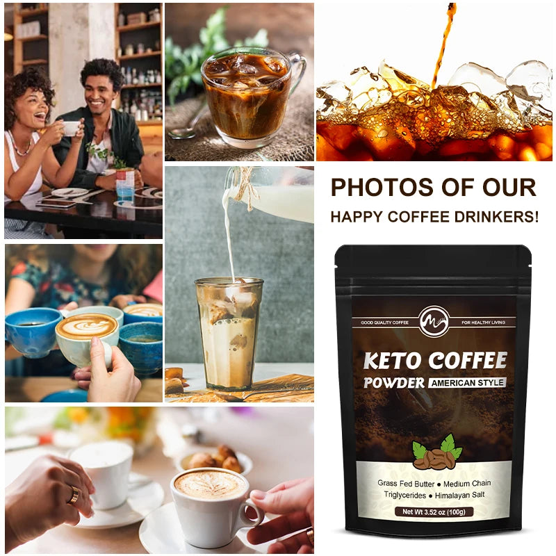 Ketogenic Keto Coffee - Supports Energy & Metabolism