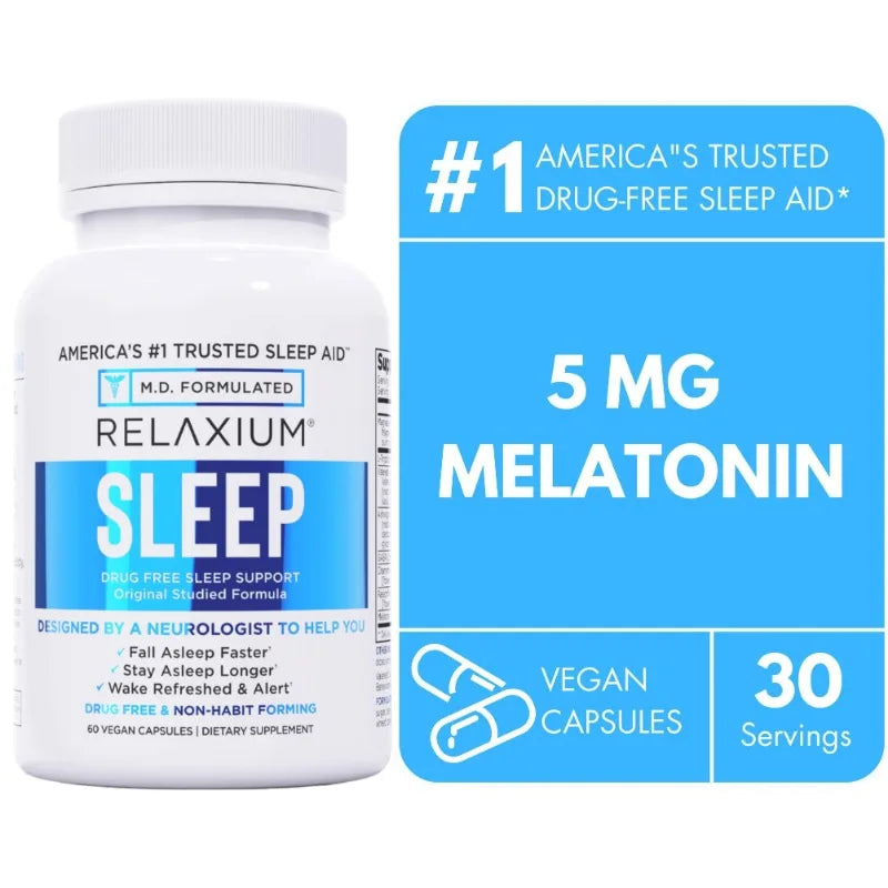 Melatonin, Ashwagandha Extract, Adult Sleep Aid