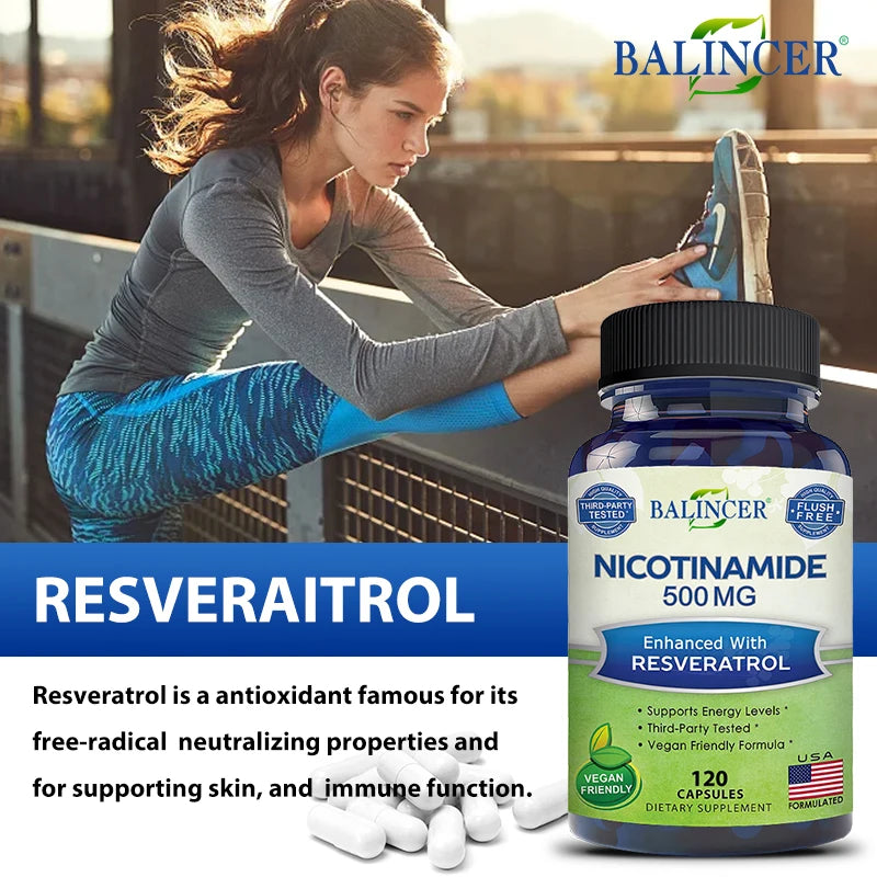 Niacinamide with Resveratrol & Vitamin B3