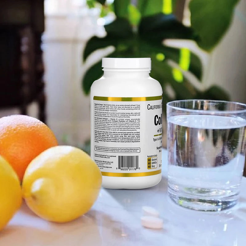 Hydrolyzed Collagen Peptides + Vitamin C