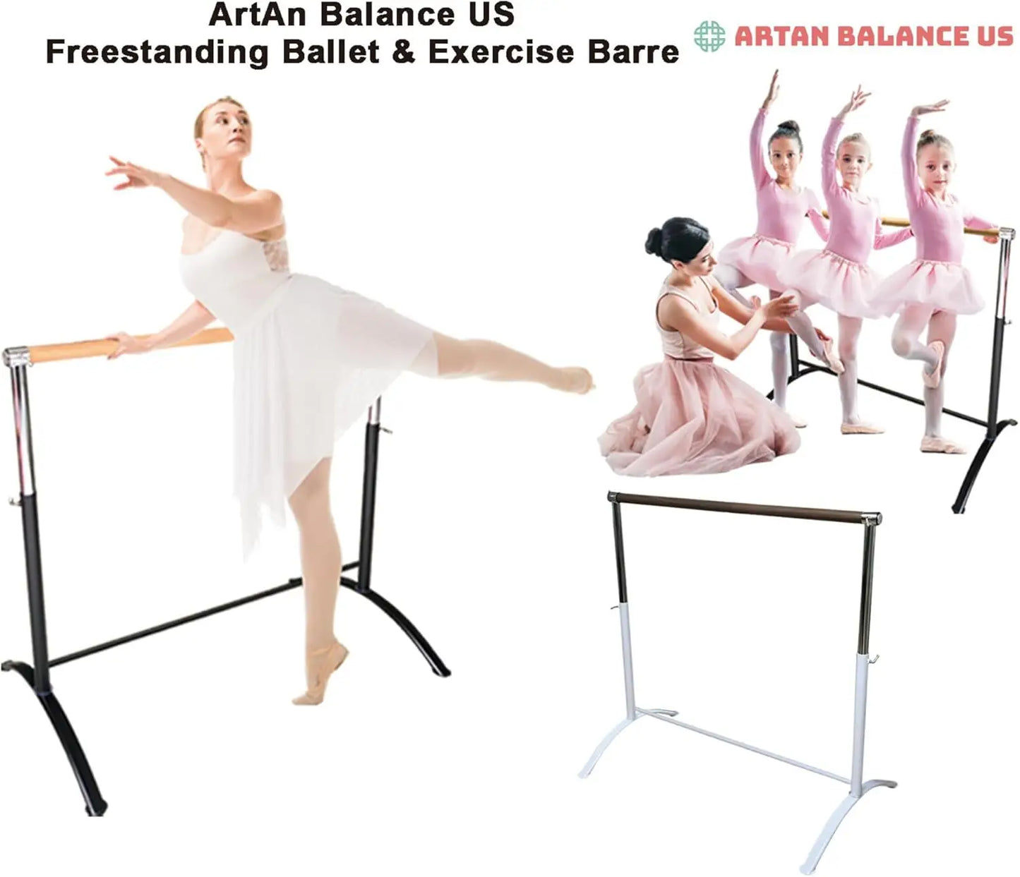 Ballet Barre Portable for Home or Studio