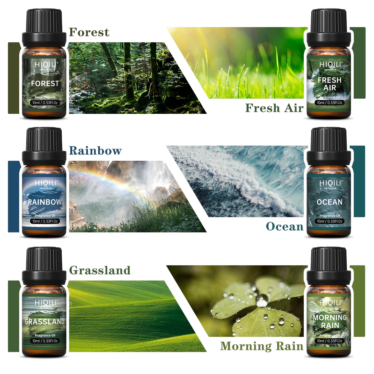 Fragrance Oils Set-Nature Theme