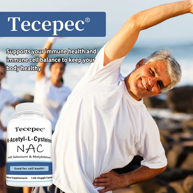 N-Acetyl-L-Cysteine - NAC Supplement- Promotes Cellular Health