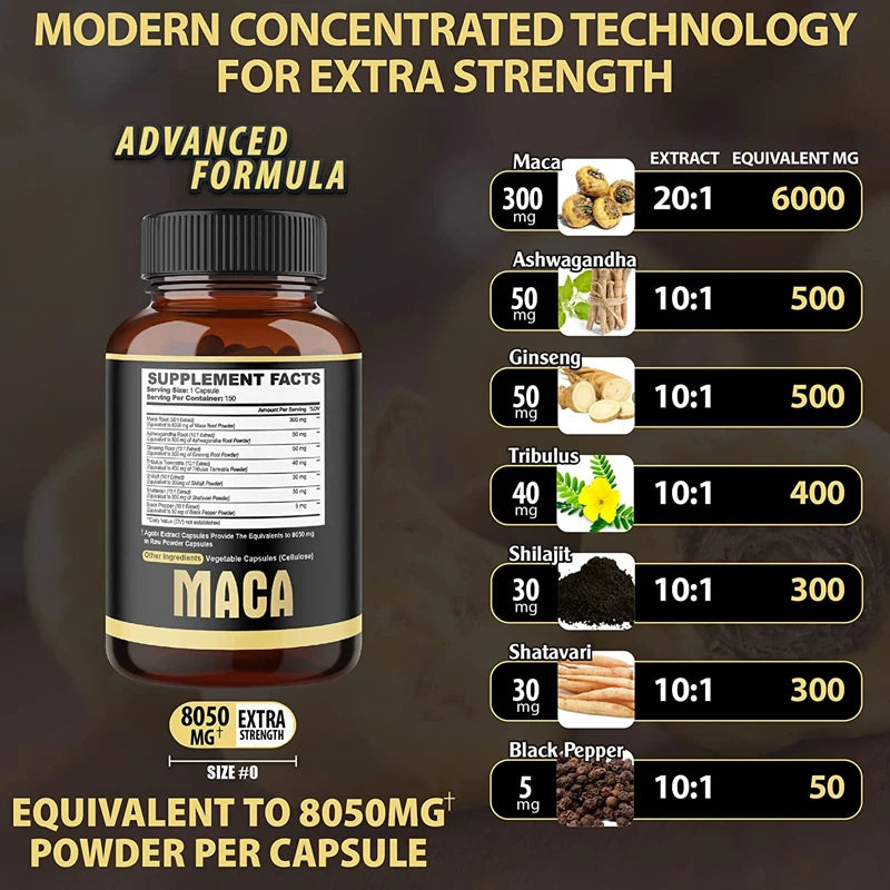 Maca Root - Natural Energy Supplement