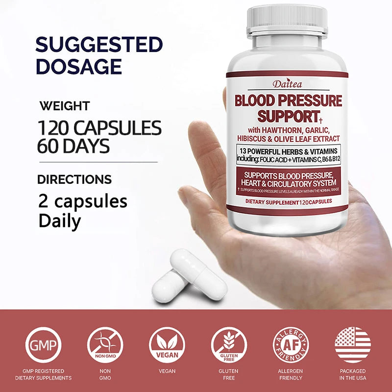 Blood Pressure Support Supplement