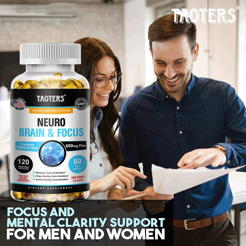 Brain Support Supplement, Supports Memory, Concentration & Alertness
