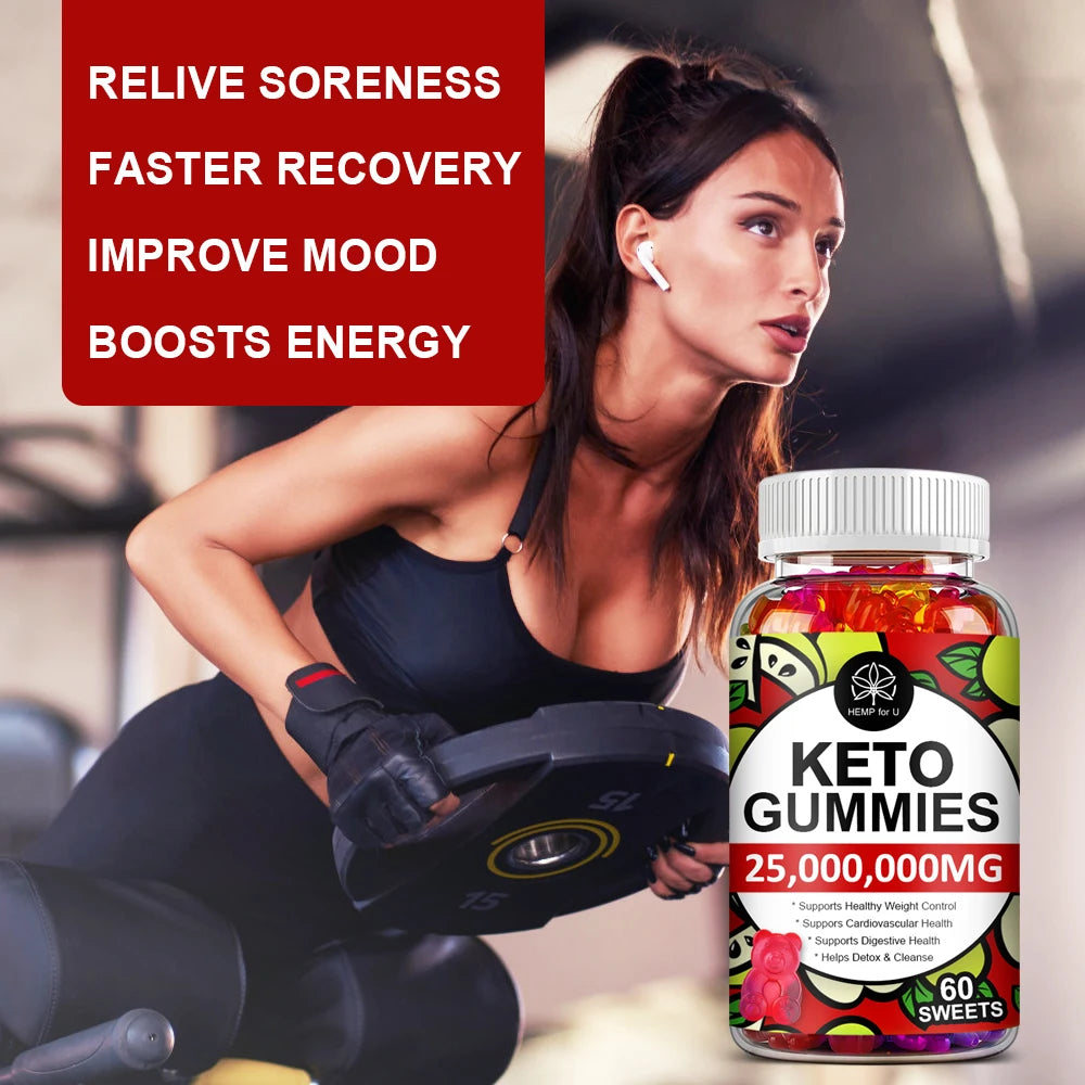 Keto Gummies - Supports Weight Loss, Metabolism