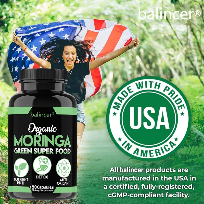Organic Moringa For Immune System Support