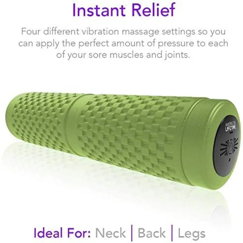 Vibrating Foam Roller, 17 Inch