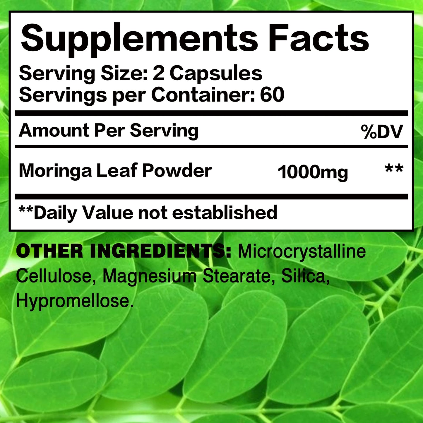 Moringa - Supports Immune Health, Metabolism & Energy