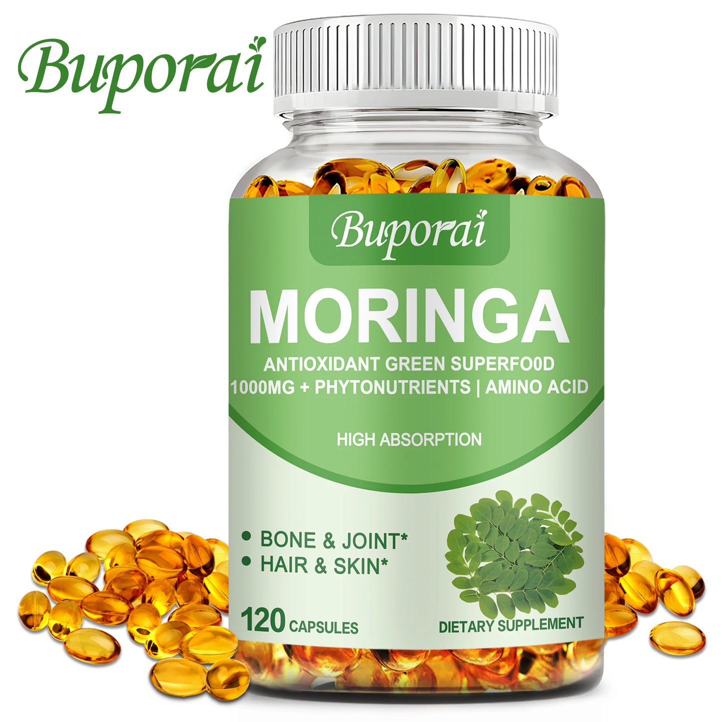 Moringa - Supports Immune Health, Metabolism & Energy