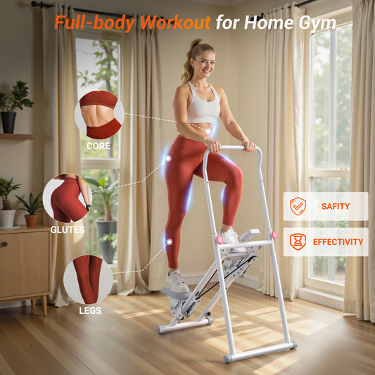 Compact Folding Stair Stepper for Home Gym