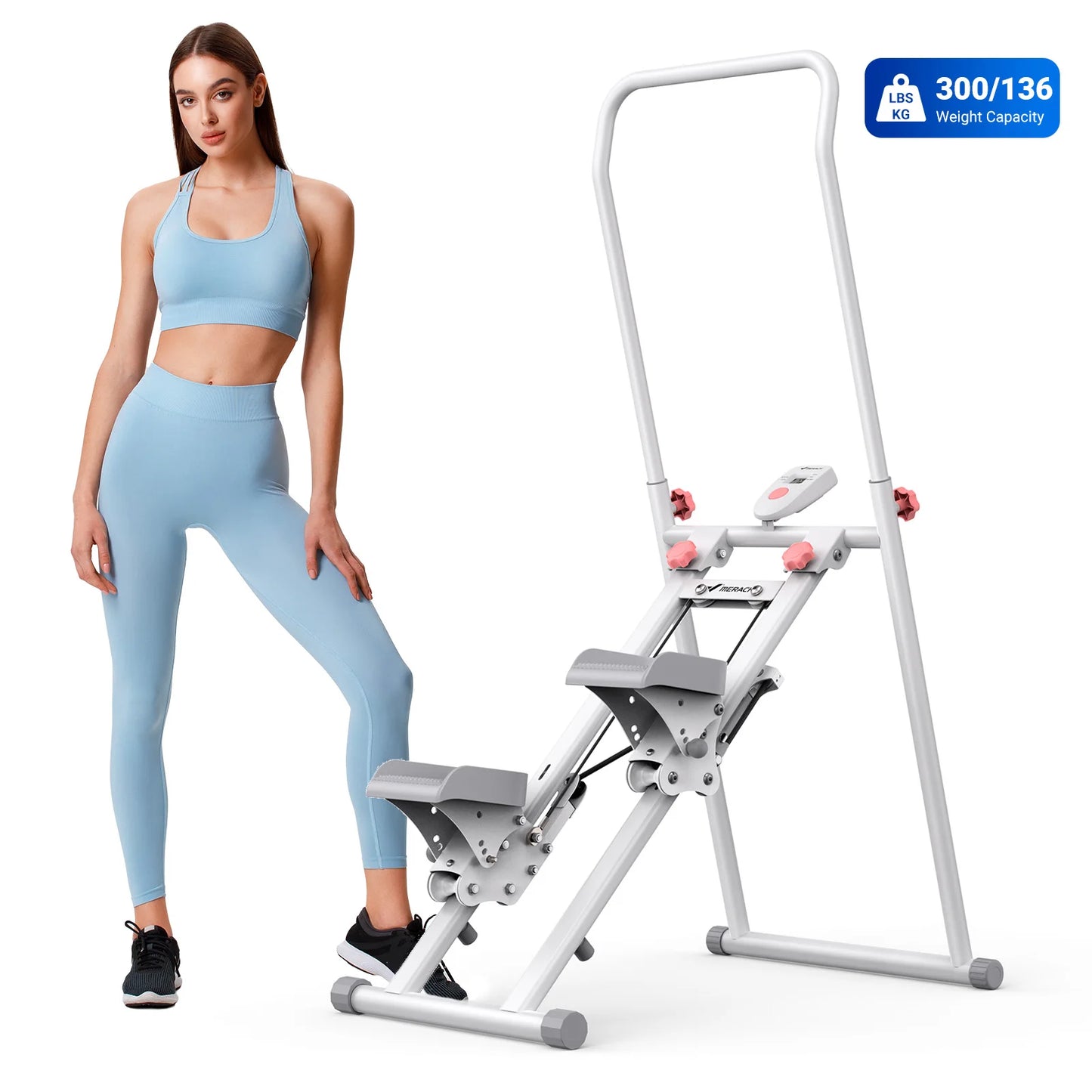 Compact Folding Stair Stepper for Home Gym