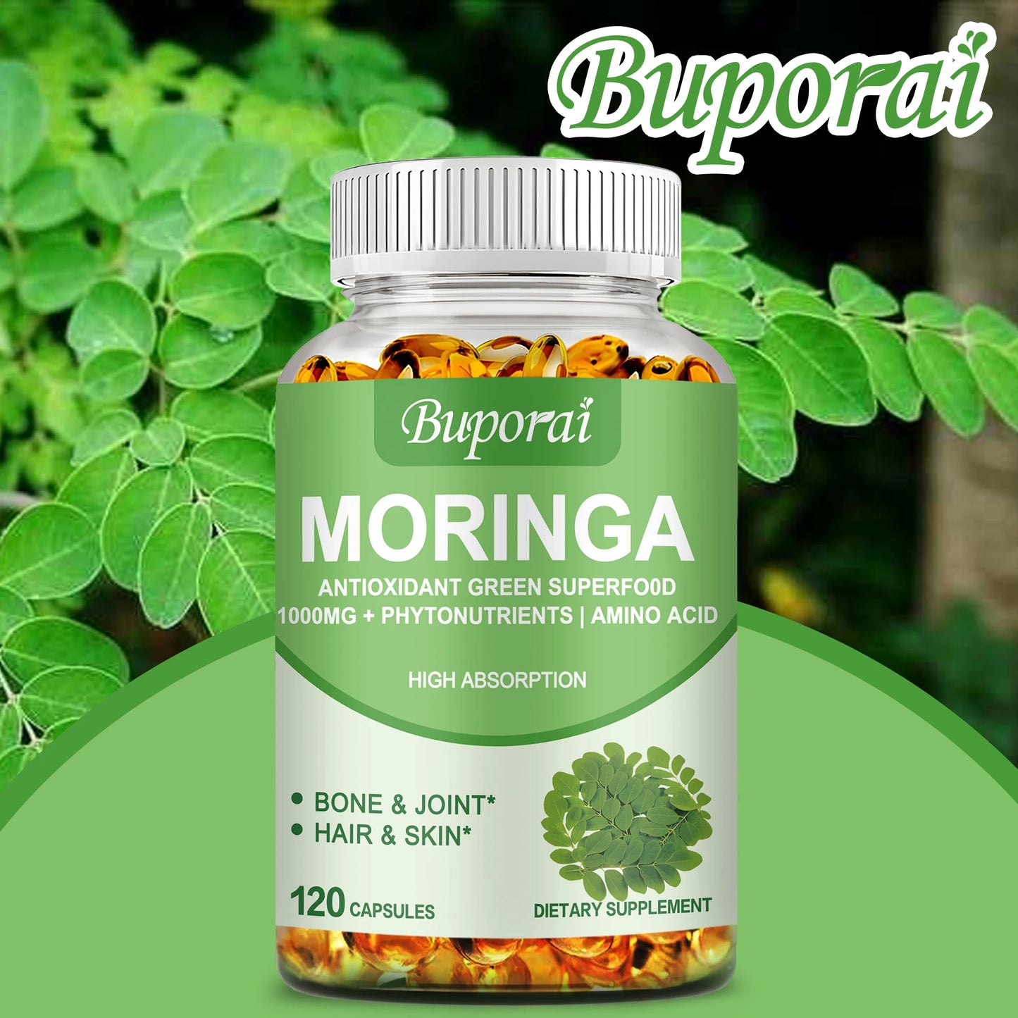 Moringa - Supports Immune Health, Metabolism & Energy