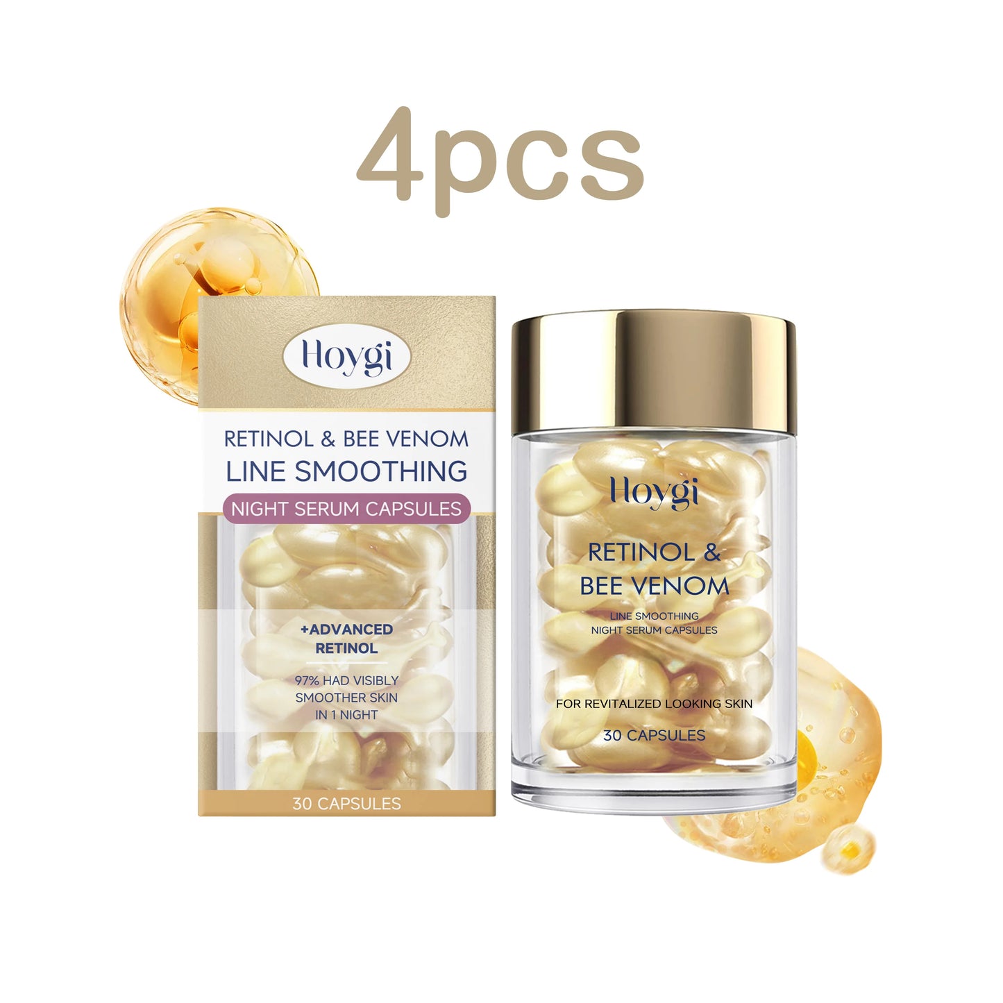 Retinol Bee Venom Facial Capsules