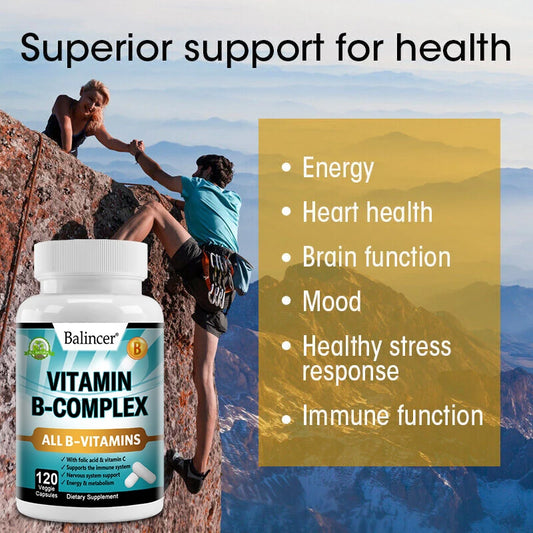 Vitamin B Complex - For Healthy Stress Response