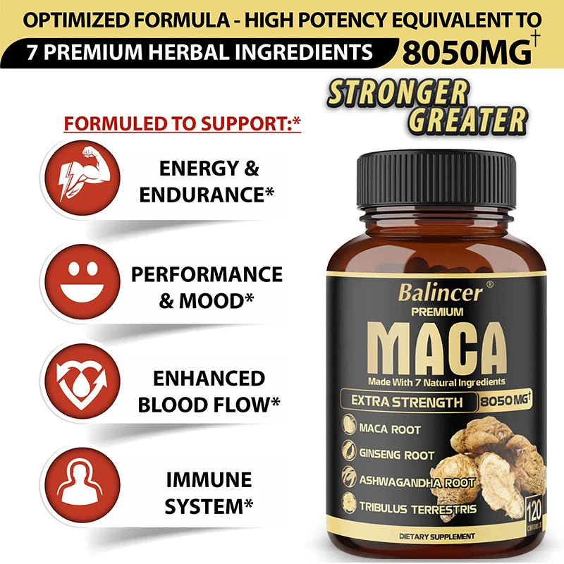 Maca Root - Natural Energy Supplement