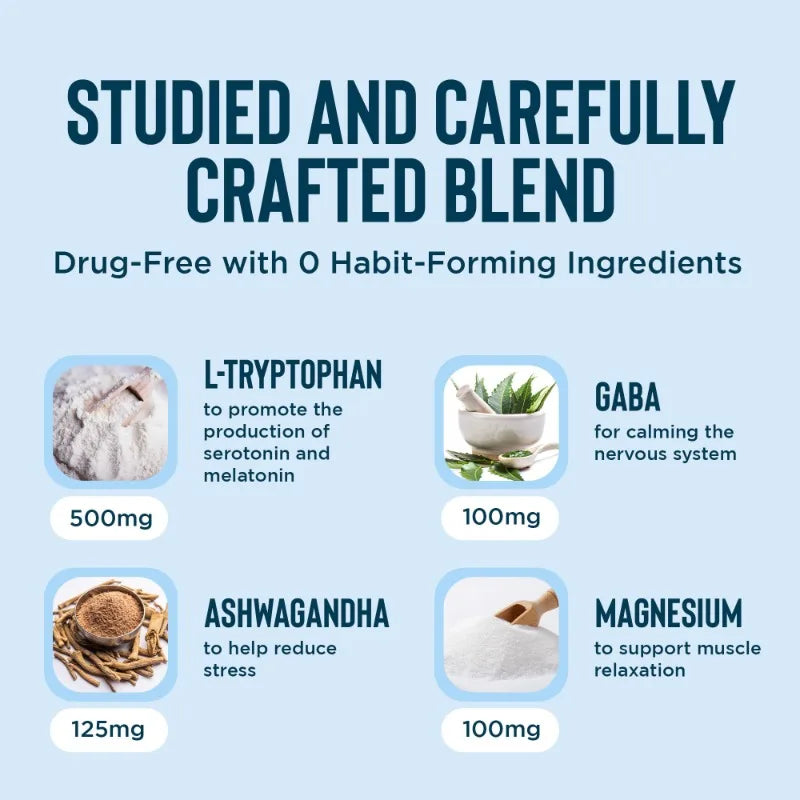 Melatonin, Ashwagandha Extract, Adult Sleep Aid