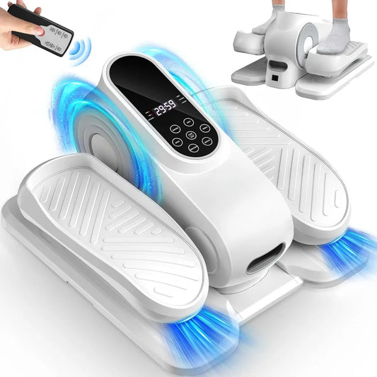 Under desk elliptical leg fitness machine