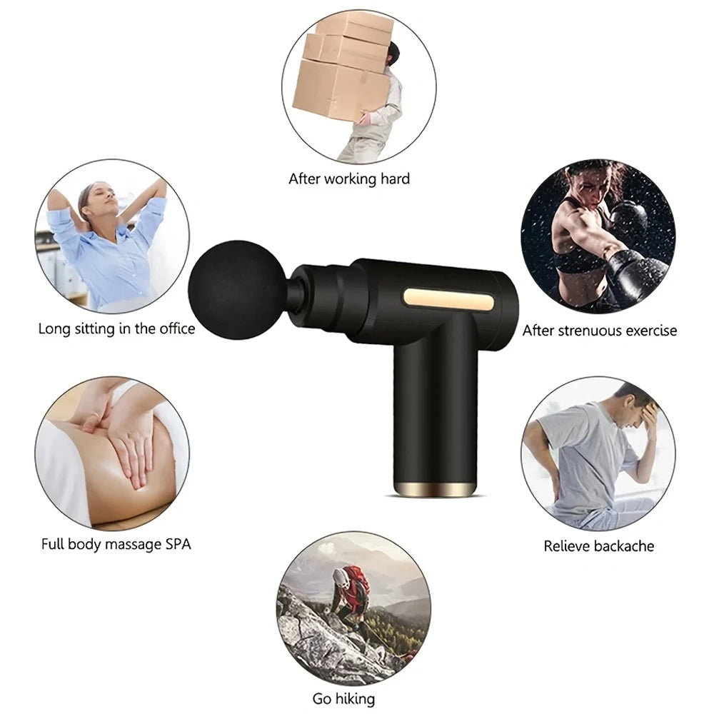 Mini Fascia Massage Gun Electric Massager