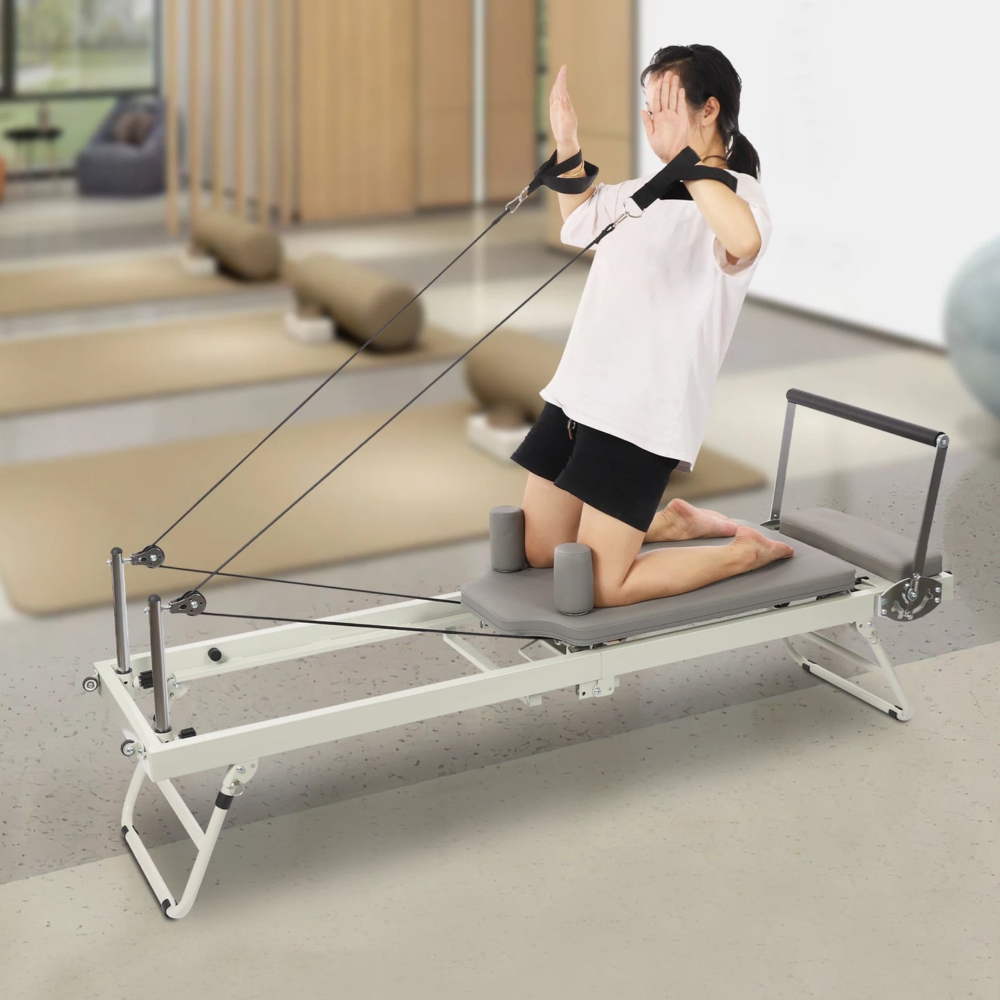 Foldable Pilates Reformer Machine