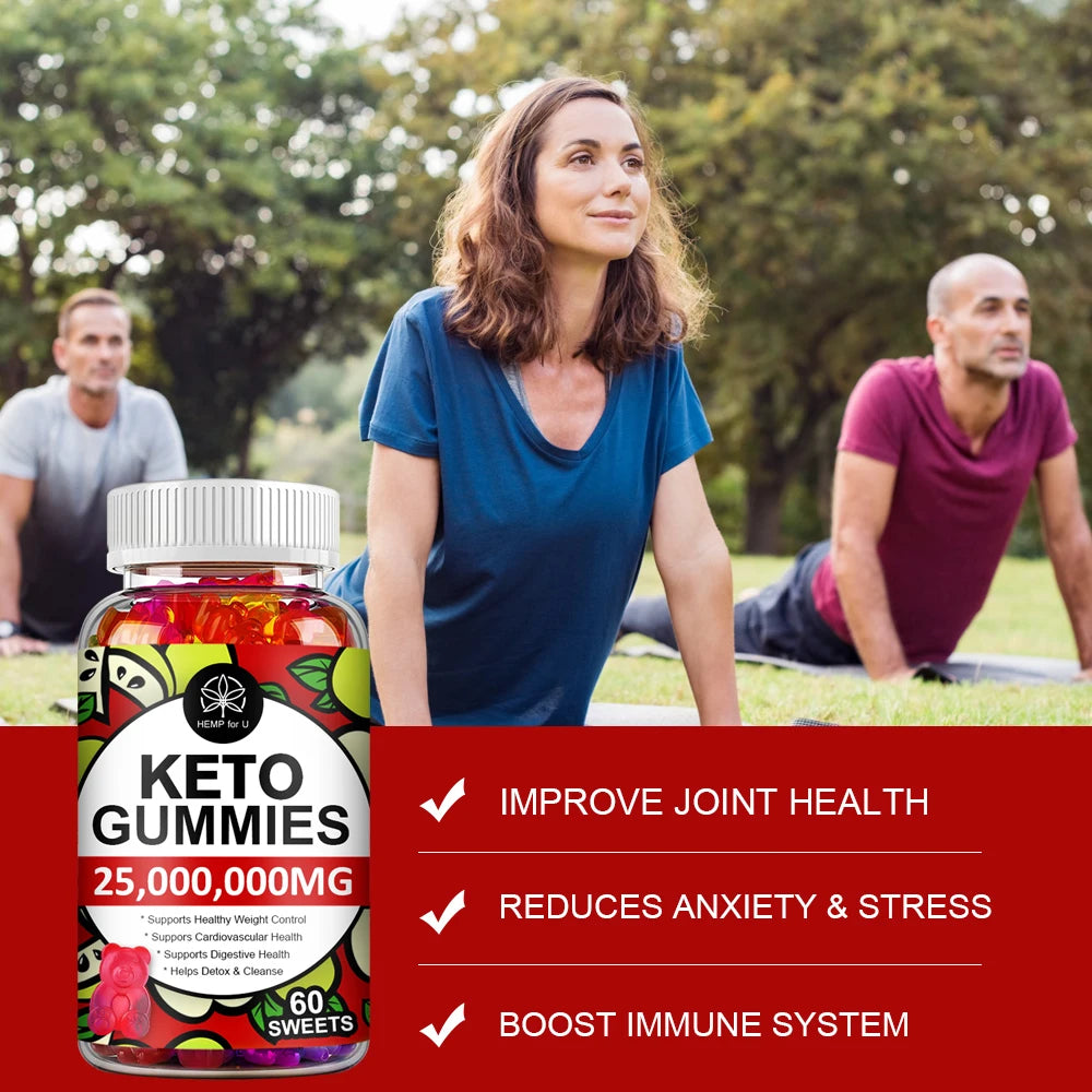 Keto Gummies - Supports Weight Loss, Metabolism
