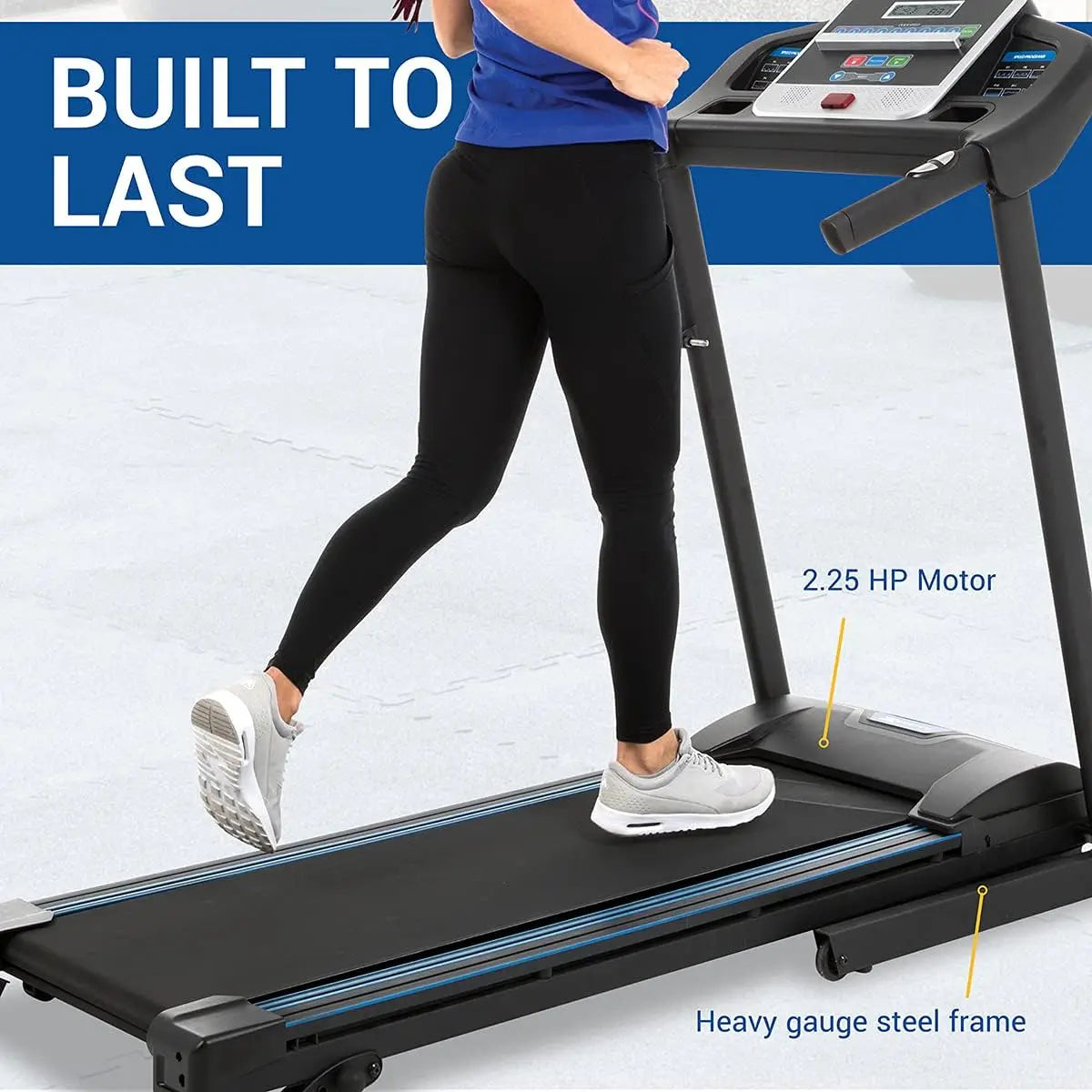 Compact Fitness Premium Folding Smart Treadmill