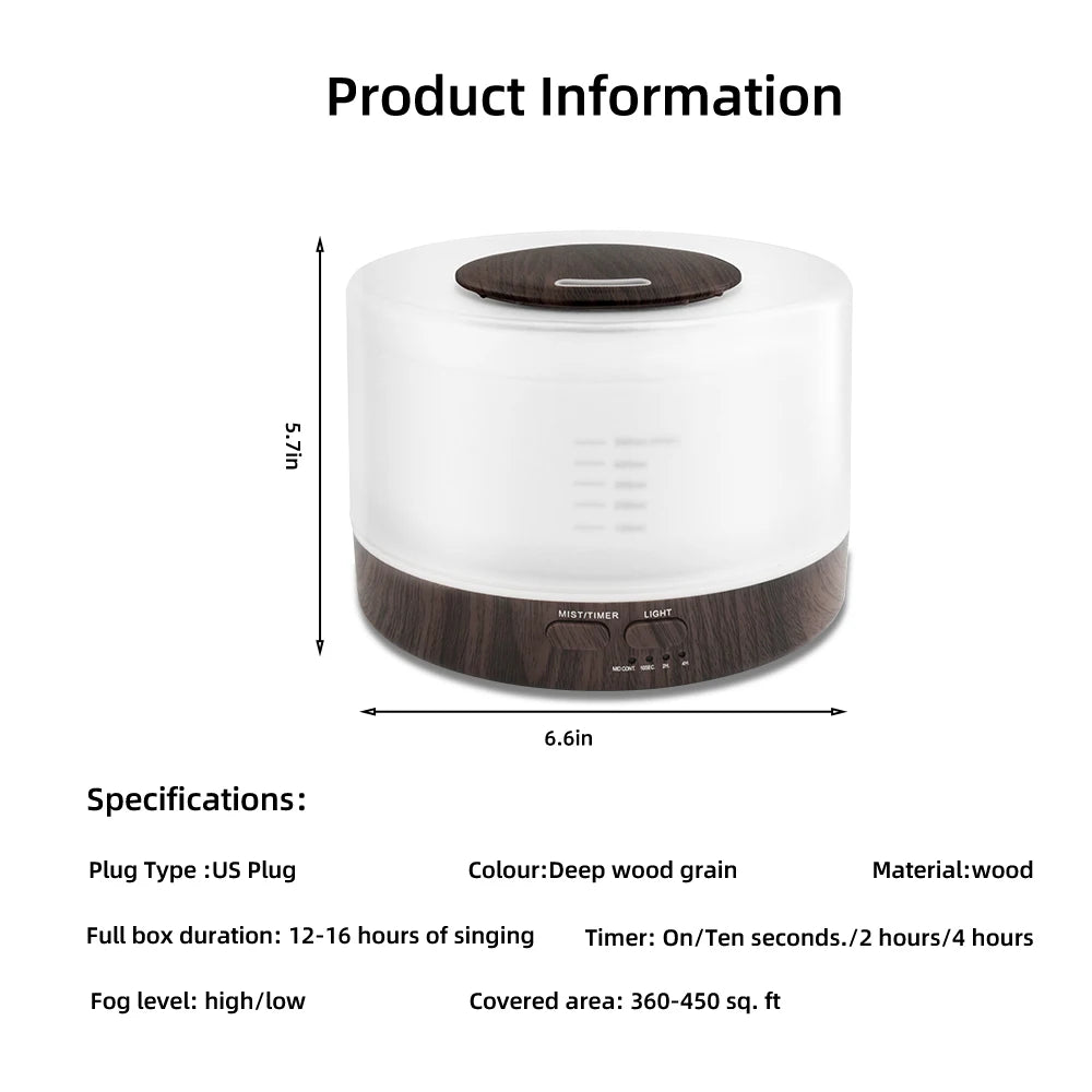 Oil Diffuser with 6 Oils Included